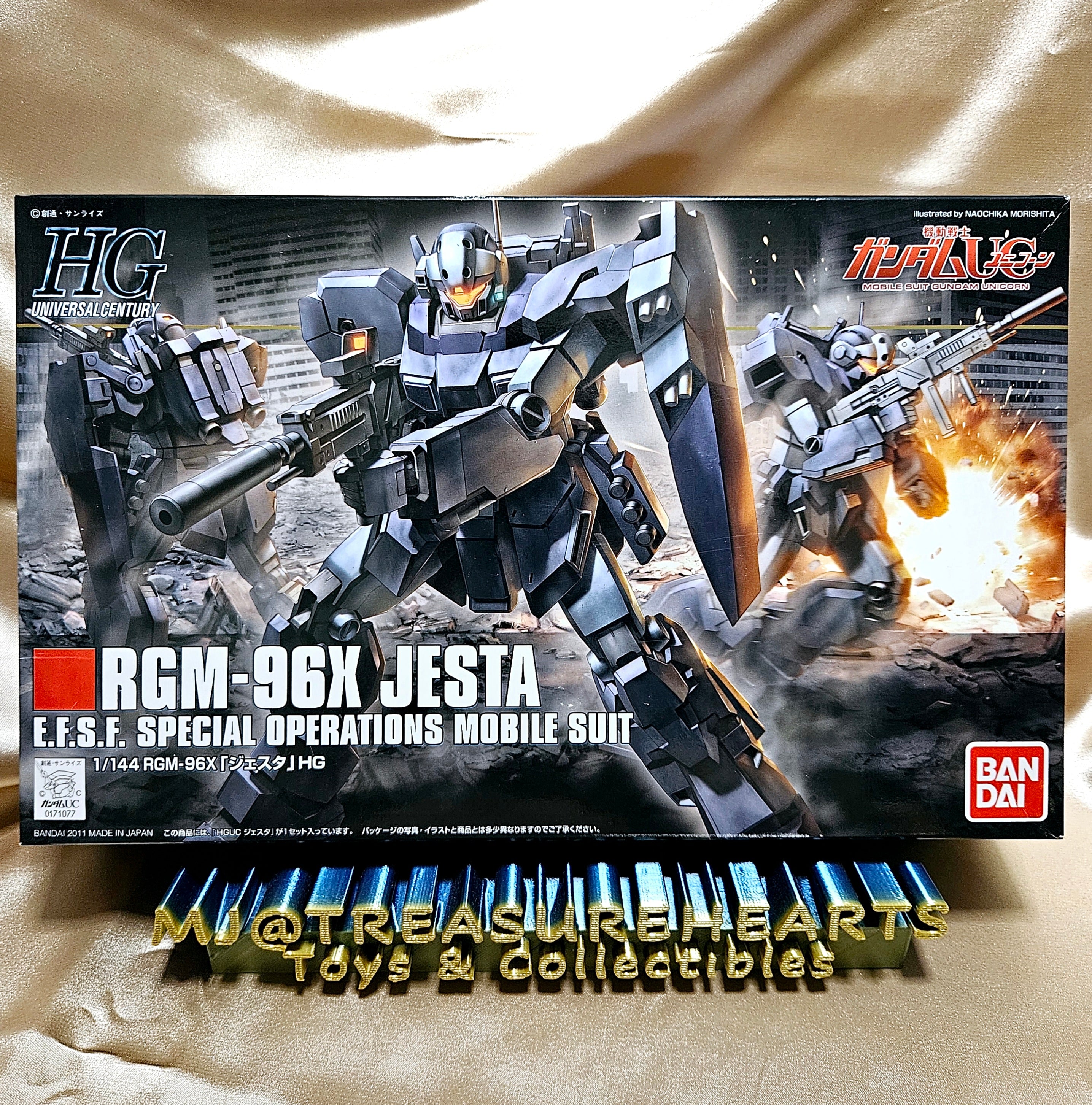 HGUC 1/144 RGM-96X JESTA Plastic Model – MJ@TreasureHearts Toys