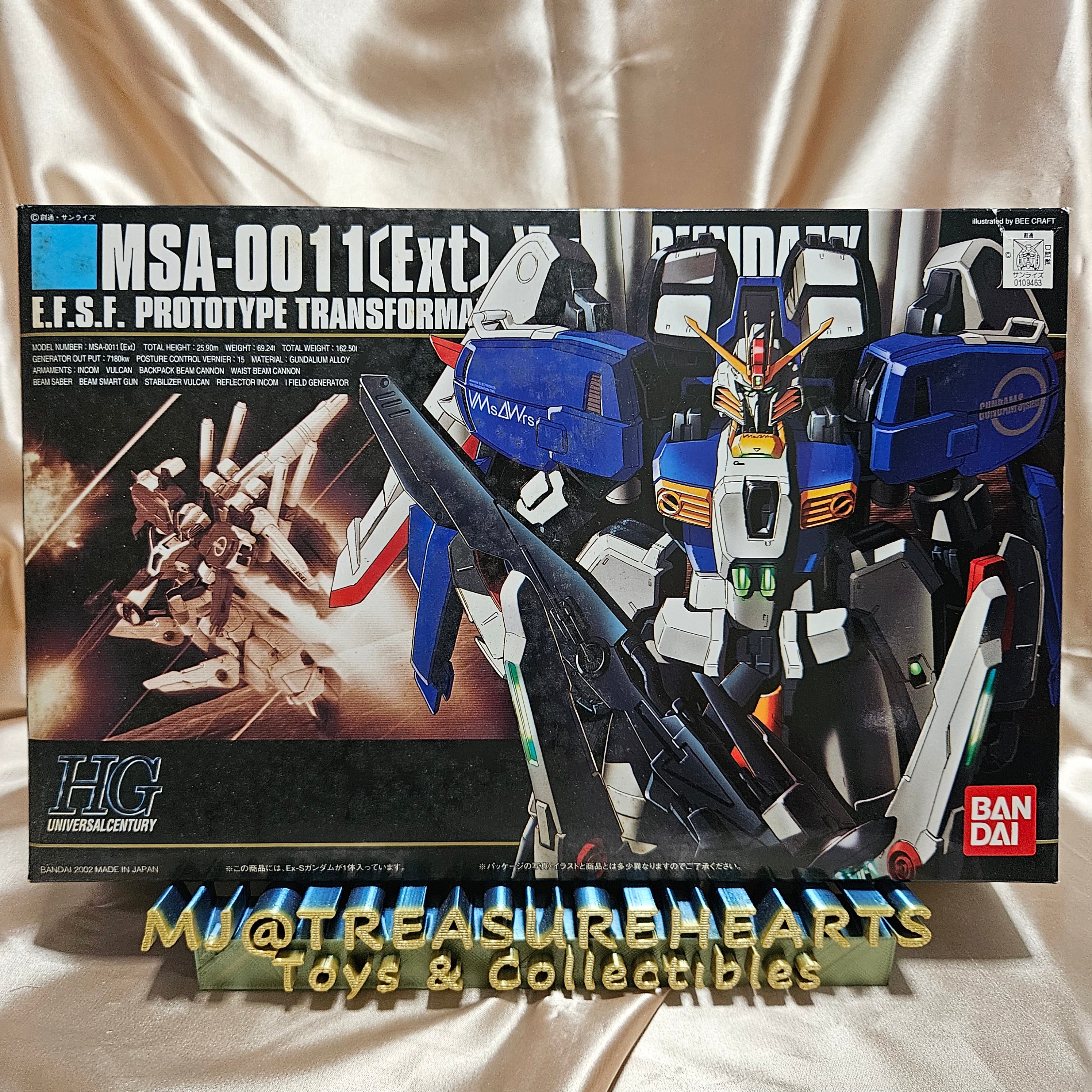 HGUC 1/144 MSA-0011[EXT] EX-S GUNDAM - INFORMACIÓN DE LANZAMIENTO E IMÁGENES OFICIALES. - Infogundam