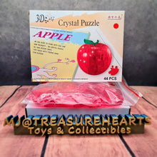 Load image into Gallery viewer, 3D Red Apple Crystal Puzzle (44 pcs) - MJ@TreasureHearts Toys & Collectibles