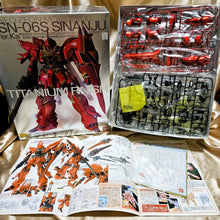 Load image into Gallery viewer, MG 1/100 MSN-06S Sinanju Ver.Ka. Titanium Finish