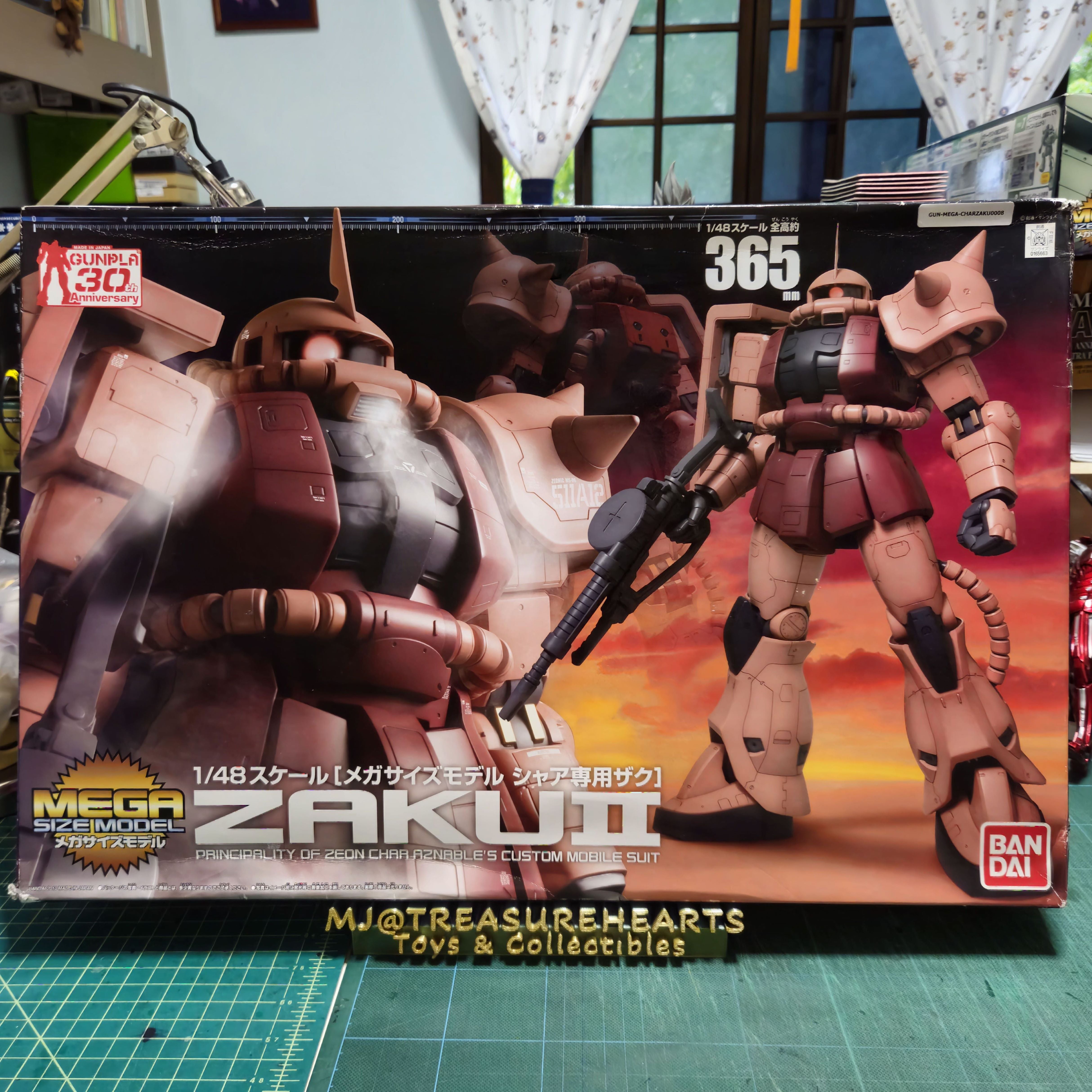 Mega Size 1/48 MS-06S Char's Zaku II (30th Anniv) – MJ