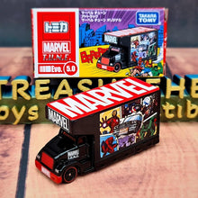 Load image into Gallery viewer, Disney Tomica MARVEL T.U.N.E. Evo.5.0 Ad Truck - MJ@TreasureHearts Toys & Collectibles