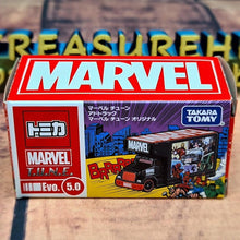 Load image into Gallery viewer, Disney Tomica MARVEL T.U.N.E. Evo.5.0 Ad Truck - MJ@TreasureHearts Toys & Collectibles