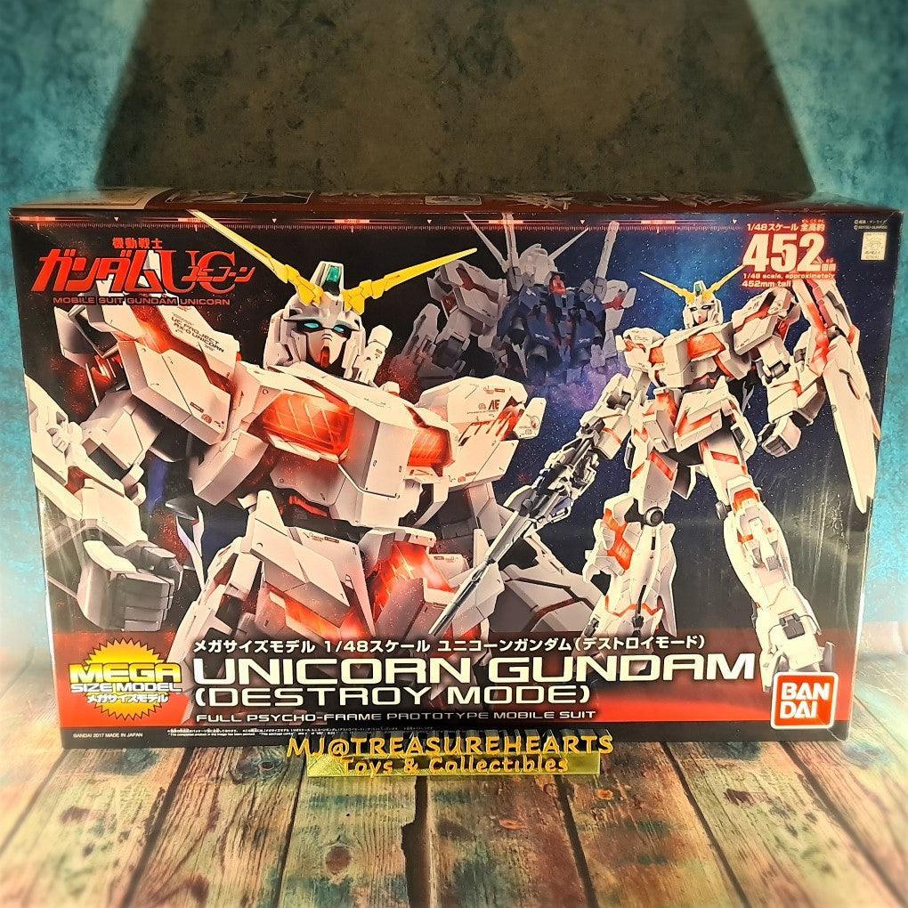 Unicorn Gundam Destroy Mode 1/48 Mega Size Model ⋆ Time Machine Hobby