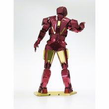Load image into Gallery viewer, Metallic Nano Puzzle Multicolor Iron Man Mark IV Back