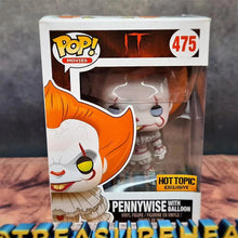 Load image into Gallery viewer, POP! Stephen King’s IT Pennywise wBalloon(HOT TOPIC) - MJ@TreasureHearts Toys & Collectibles