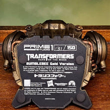 Load image into Gallery viewer, Premium Transformers Dark of the Moon Bumblebee Gold - MJ@TreasureHearts Toys & Collectibles