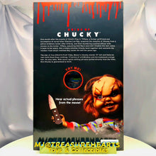 Load image into Gallery viewer, Mega Scale Talking Chucky Box Back