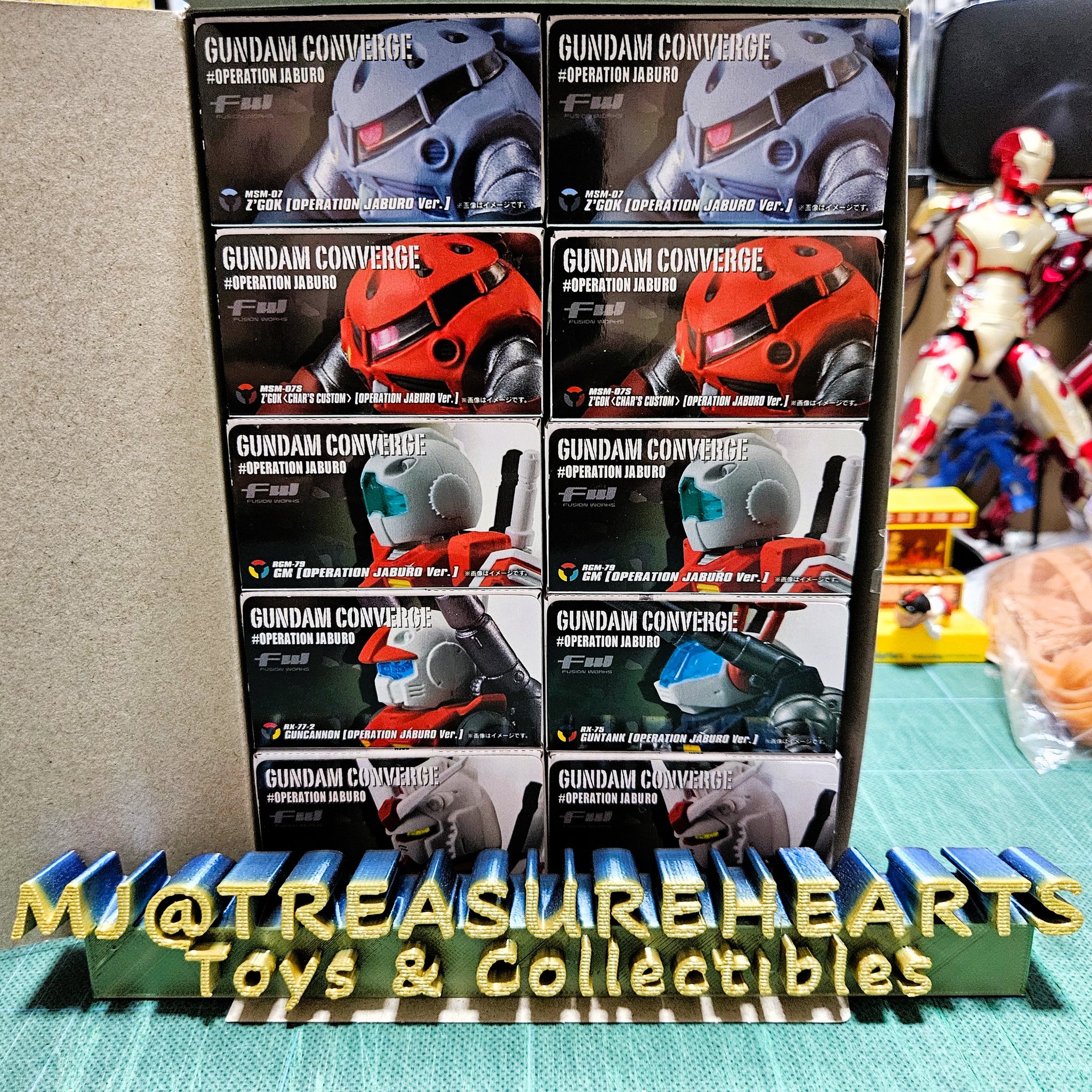 FW Gundam Converge #Operation Jaburo (Set of 10) – MJ 