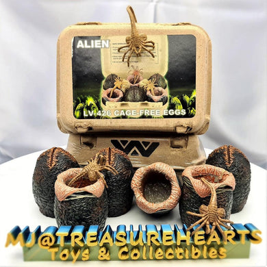 7 Inch Alien Egg & Facehugger Pack - MJ@TreasureHearts Toys & Collectibles
