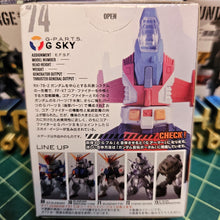 Load image into Gallery viewer, FW GUNDAM CONVERGE Part12 74 G SKY Box back
