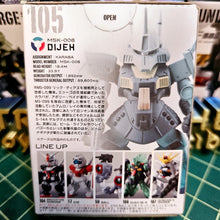Load image into Gallery viewer, FW GUNDAM CONVERGE Part18 105 DIJEH Box Back
