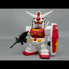 Load image into Gallery viewer, Jumbo Soft Vinyl Figure SD RX-78-2 SD Gundam 2P Color Front3
