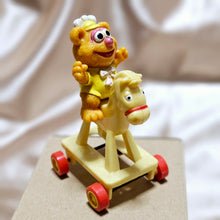 Load image into Gallery viewer, McDonald 1986 Muppet Babies -Fozzie Bear &amp; Horse
