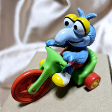 Load image into Gallery viewer, McDonald 1986 Muppet Babies -Gonzo &amp; Tricycle
