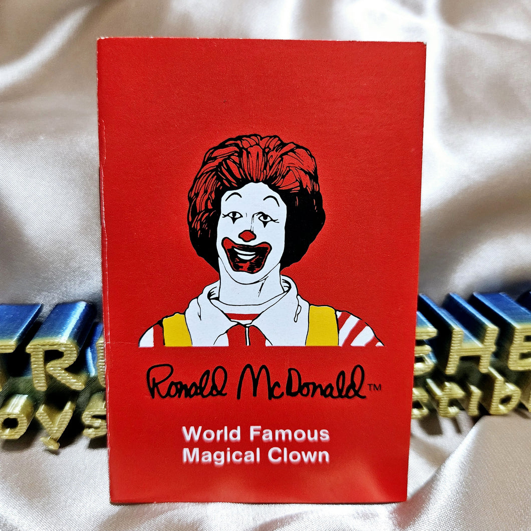 McDonald Red Address Book