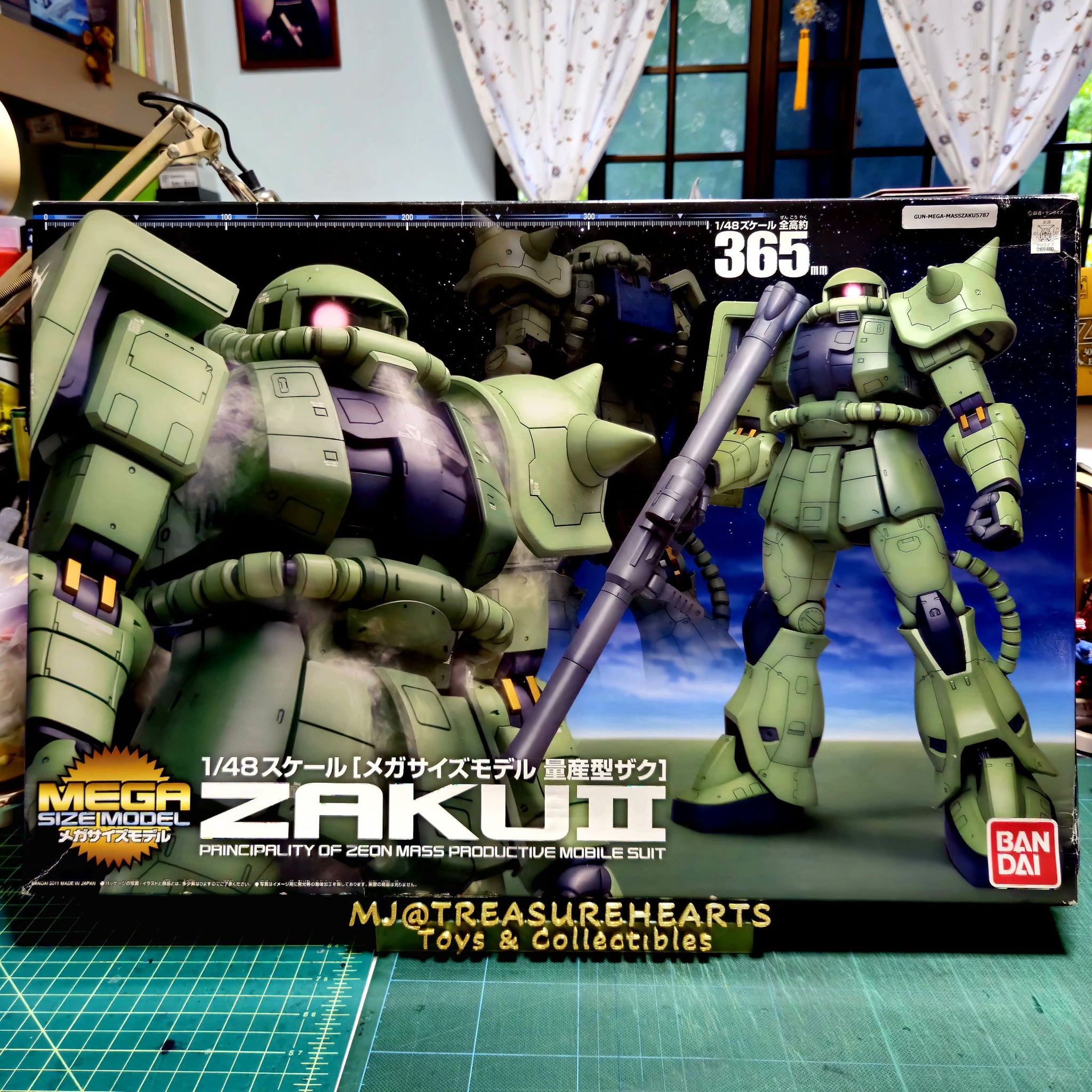 Mega Size 1/48 Mass Production Type ZAKU II – MJ@TreasureHearts
