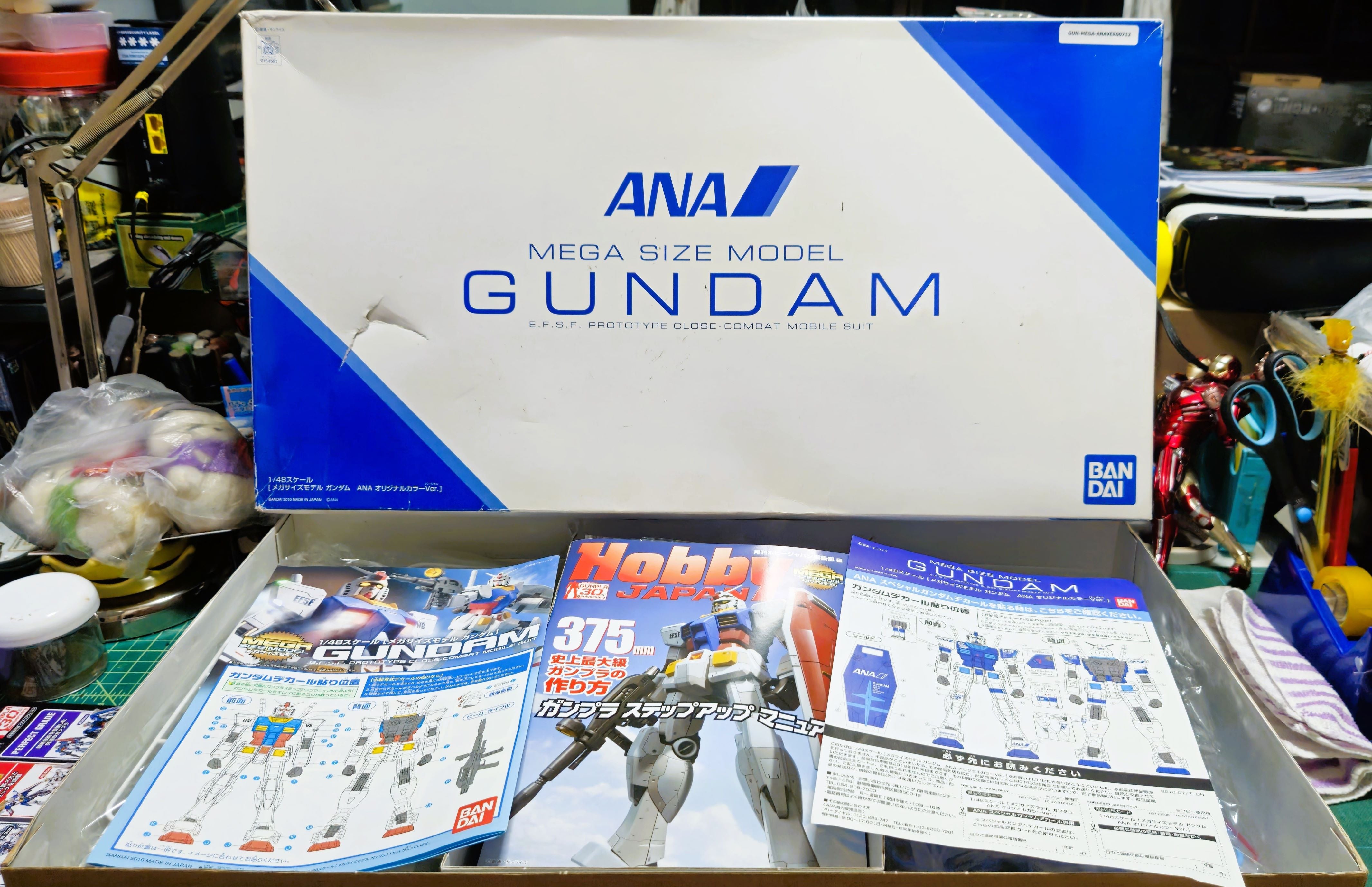 Mega Size 1/48 RX-78-2 ANA Original Color Ver. – MJ@TreasureHearts