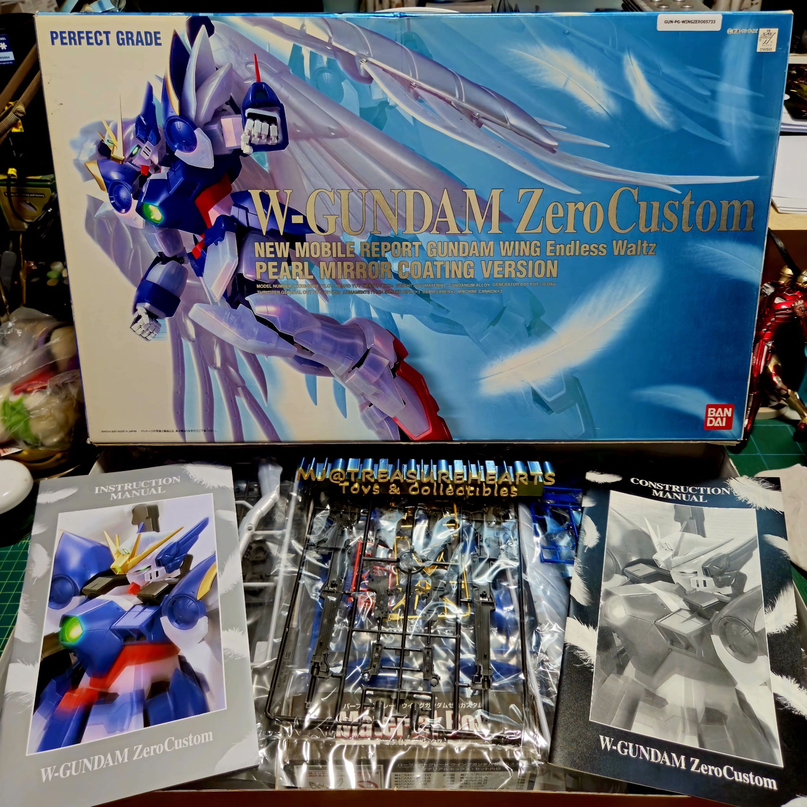PG 1/60 W-Gundam Zero Custom (Pearl Coating) – MJ@TreasureHearts