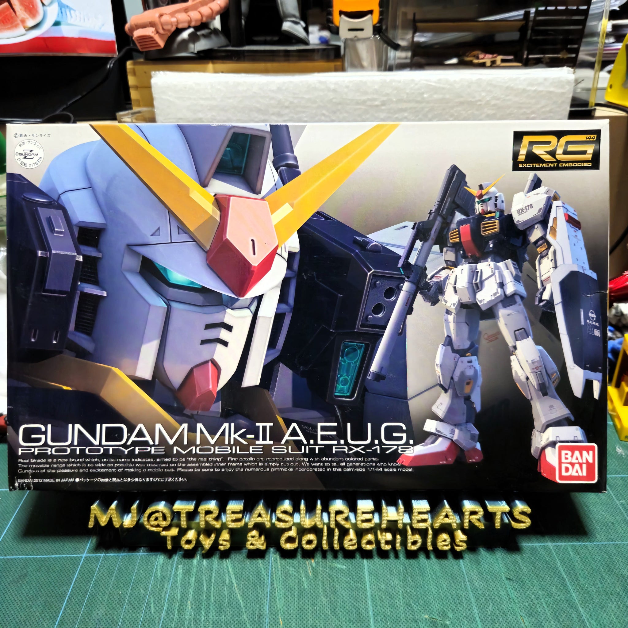 Maquette Gundam RG 1/144 RX-178 MK-II – Kit Facile à Monter, Sans Colle Ni Peinture