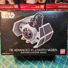 Load image into Gallery viewer, Star Wars Converge Vehicle Tie Advance X1&amp;Darth Vader Box Front

