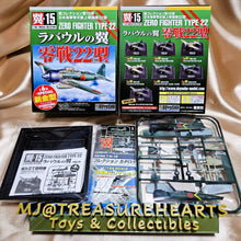 Load image into Gallery viewer, 1/100 Tsubasa Collection Vol 15 Zero Fighter Type 22 (6pcs)
