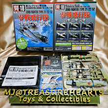 Load image into Gallery viewer, 1/100 Tsubasa Collection Vol 18 Zero Fighter Type21/22/52 (6pcs)

