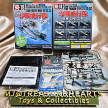 Load image into Gallery viewer, 1/100 Tsubasa Collection Vol 18 Zero Fighter Type21/22/52 (6pcs)

