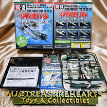 Load image into Gallery viewer, 1/100 Tsubasa Collection Vol 18 Zero Fighter Type21/22/52 (6pcs)
