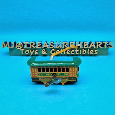 Broadway Trolly MS268 Retro Clockwork - MJ@TreasureHearts Toys & Collectibles