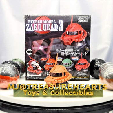 Capsules-Exceed Model Zaku Head 3 (set of 9) - MJ@TreasureHearts Toys & Collectibles