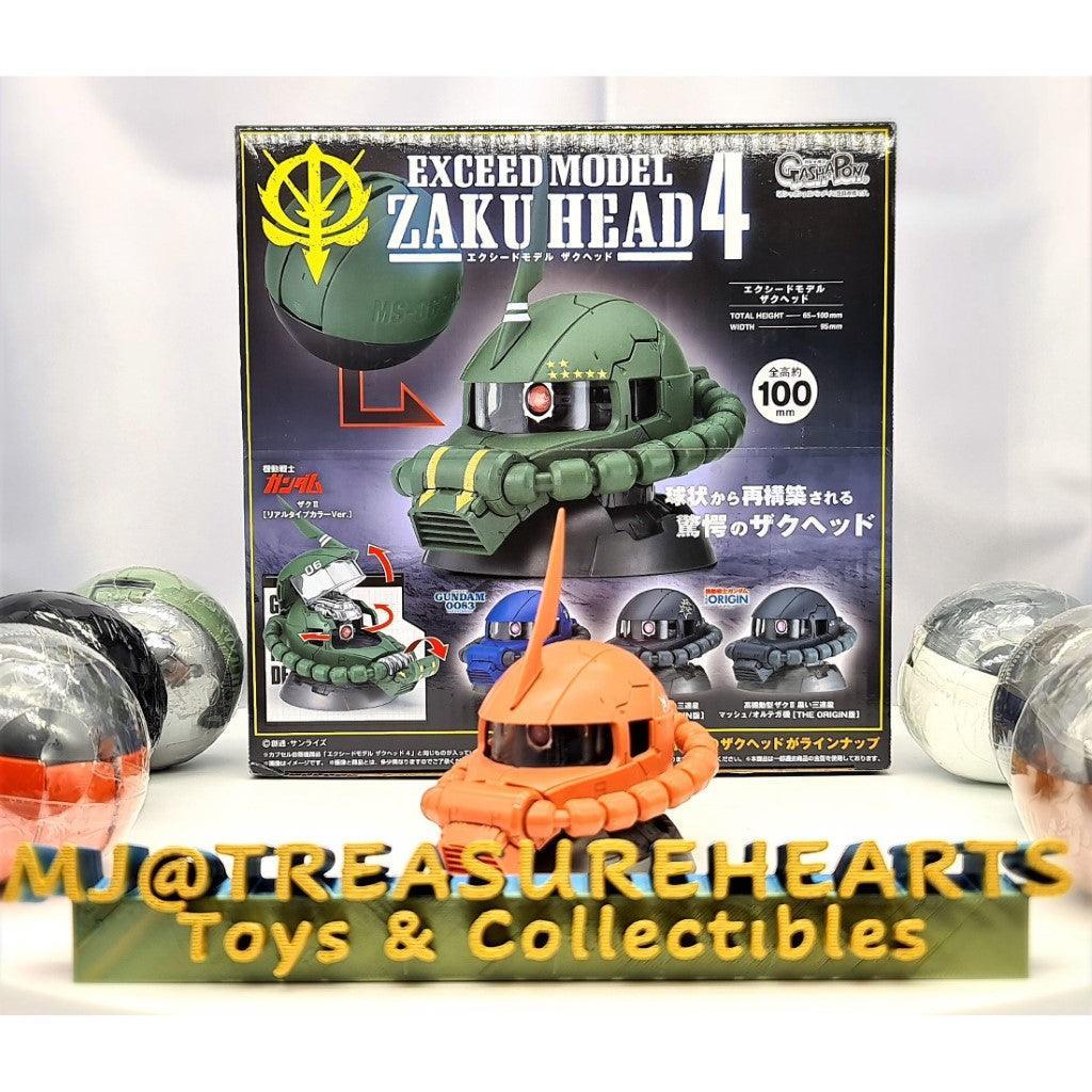 Capsules-Exceed Model Zaku Head 4 (set of 9) - MJ@TreasureHearts Toys & Collectibles