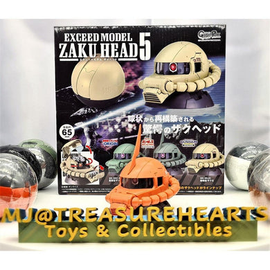 Capsules-Exceed Model Zaku Head 5 (set of 9) - MJ@TreasureHearts Toys & Collectibles