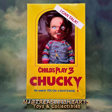 Child's Play 3: Talking Pizza Face Chucky - MJ@TreasureHearts Toys & Collectibles