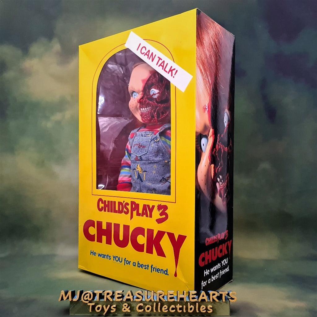 Child's Play 3: Talking Pizza Face Chucky – MJ@TreasureHearts Toys