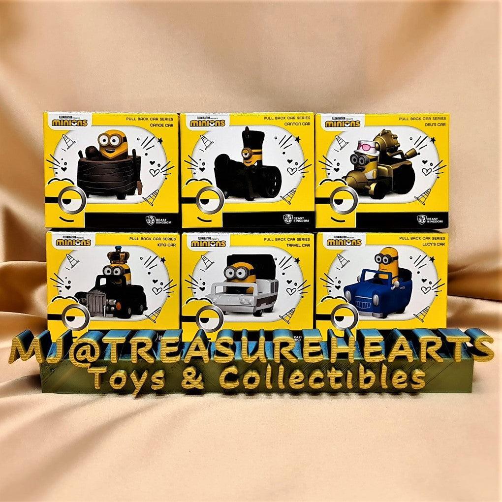 Despicable Me Pull Back Car Series (Set of 6) - MJ@TreasureHearts Toys & Collectibles