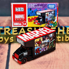 Load image into Gallery viewer, Disney Tomica MARVEL T.U.N.E. Evo.5.0 Ad Truck - MJ@TreasureHearts Toys &amp; Collectibles
