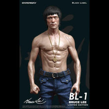 Load image into Gallery viewer, Enterbay Bruce Lee Black Label Statue Front3

