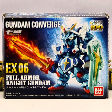 FW Gundam Converge EX06 Full Armor Knight Gundam Box Front1