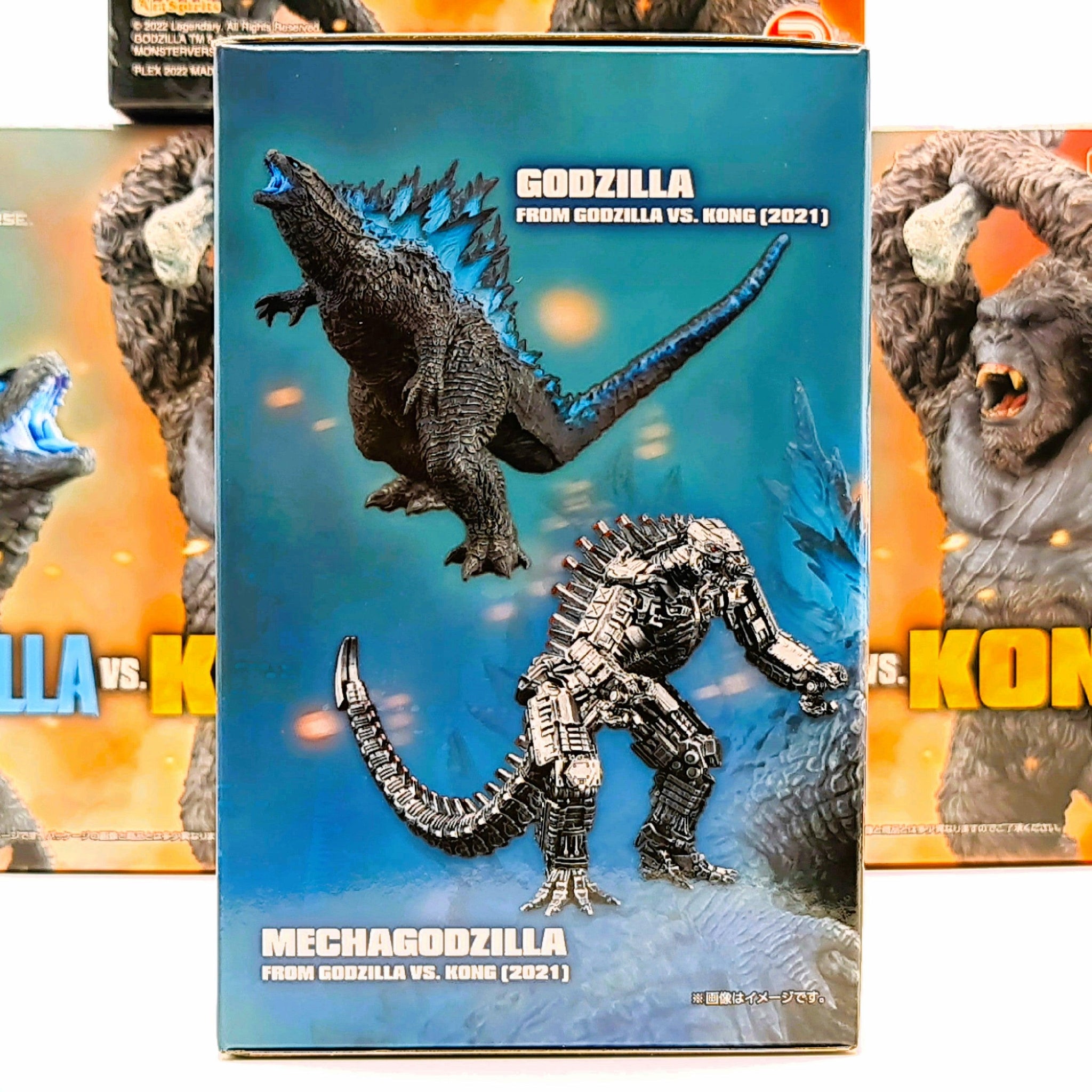 コレクション gojiji Gekizou Series GODZILLA VS.KONG(2021) 4Pack BOX – MJ