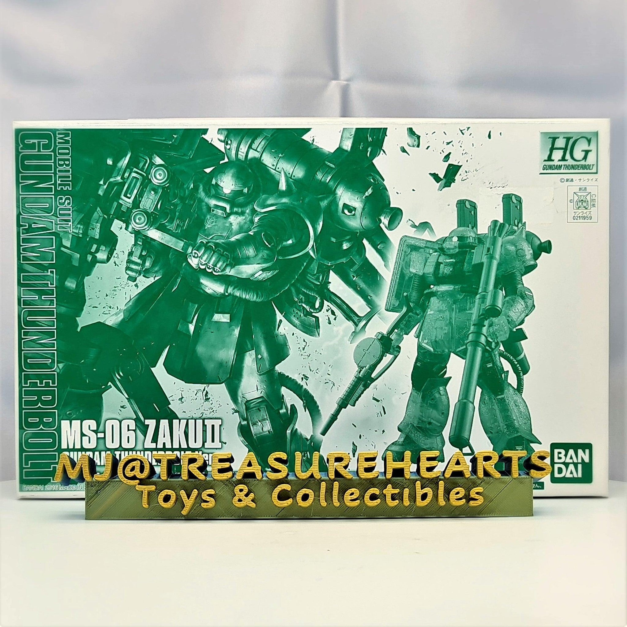 HG 1/144 MS-06 Zaku II Thunderbolt Clear Ver. – MJ