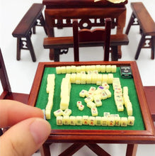 Load image into Gallery viewer, 1/6 4 Seats &amp; Table with Mahjong Tiles
