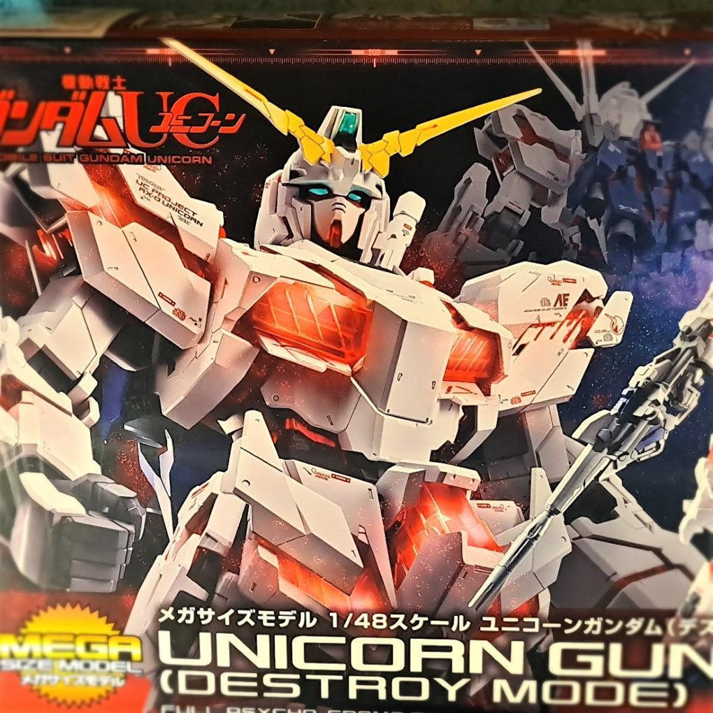 Mega Size 1/48 Unicorn Gundam (Destroy Mode)