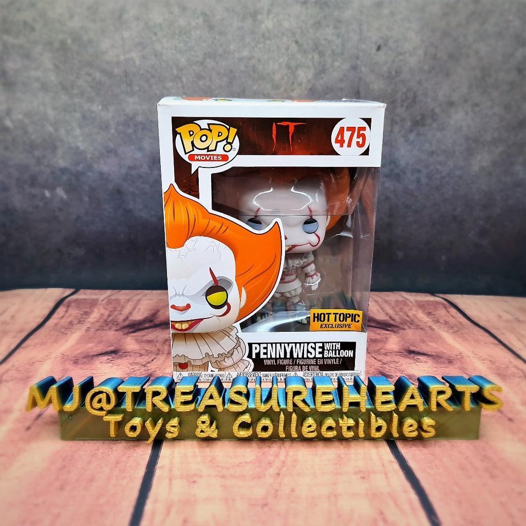 POP! Stephen King’s IT Pennywise wBalloon(HOT TOPIC) - MJ@TreasureHearts Toys & Collectibles
