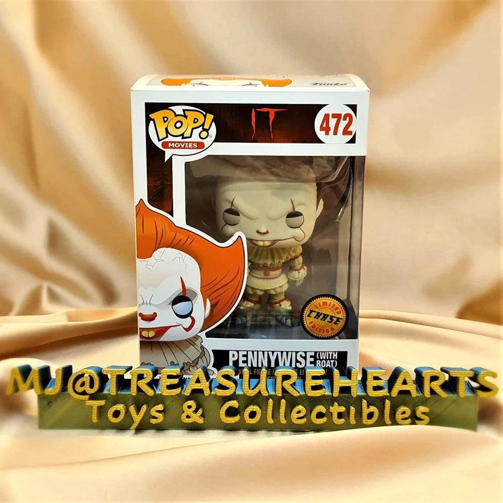 POP! Stephen King's IT Pennywise wBoat(CHASE) - MJ@TreasureHearts Toys & Collectibles