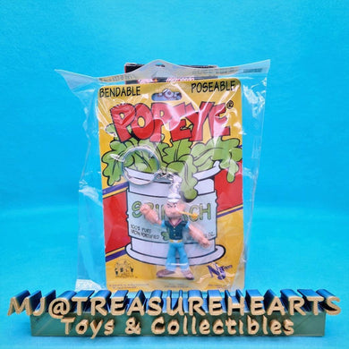 Popeye The Sailor Man Bendable Poseable Keychain - MJ@TreasureHearts Toys & Collectibles