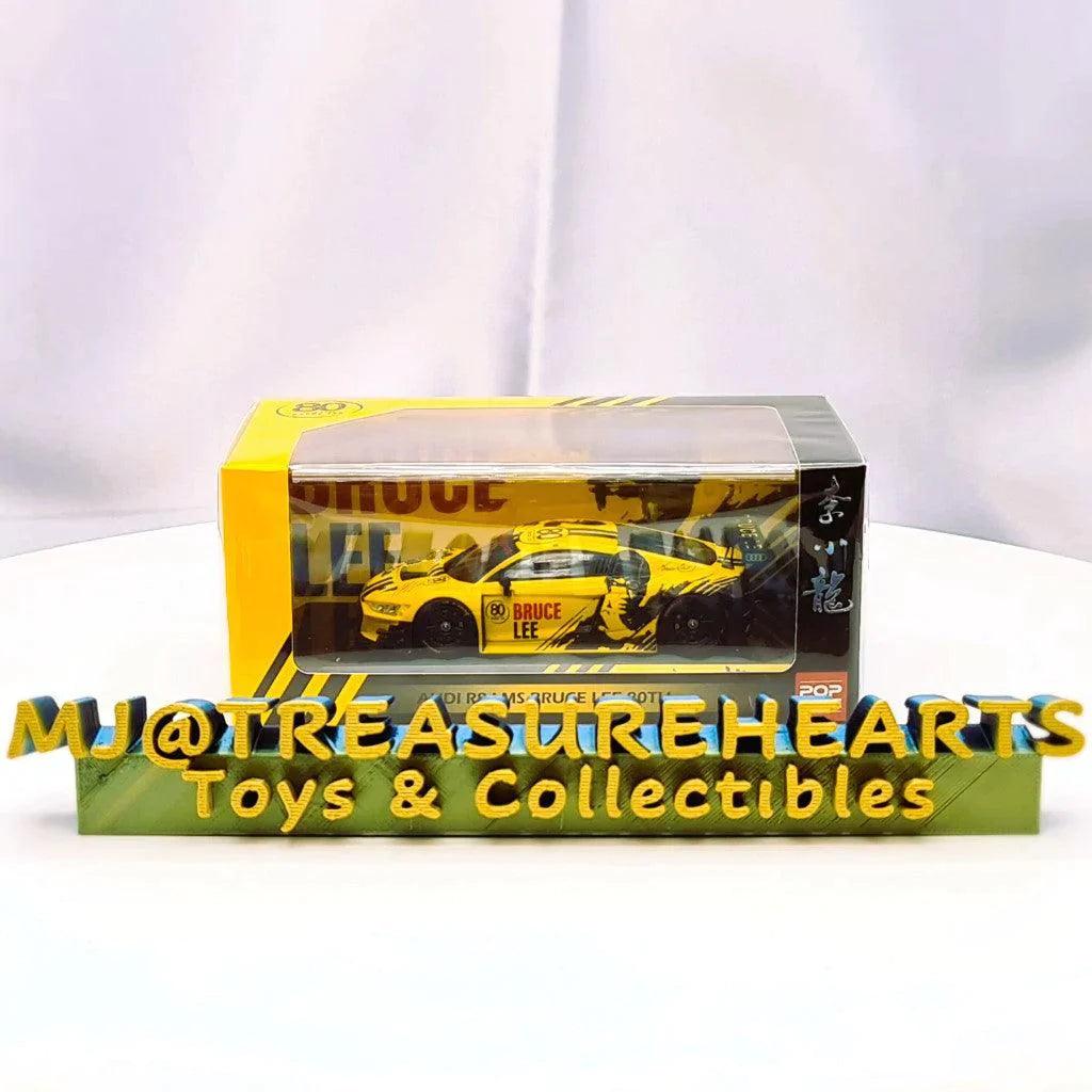 POPRACE 1/43 Audi R8LMS Bruce Lee - MJ@TreasureHearts Toys & Collectibles