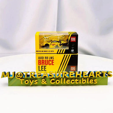 POPRACE 1/64 Audi R8LMS Bruce Lee - MJ@TreasureHearts Toys & Collectibles