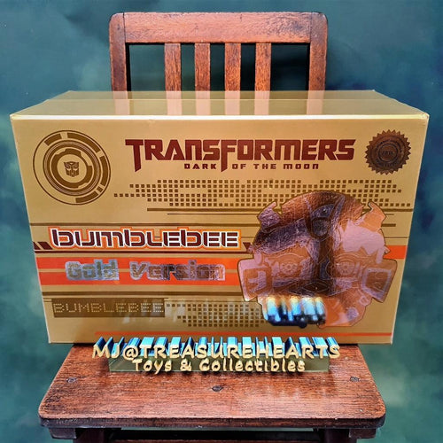 Premium Transformers Dark of the Moon Bumblebee Gold - MJ@TreasureHearts Toys & Collectibles