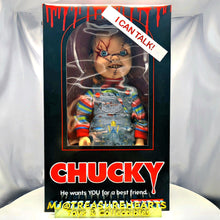 Load image into Gallery viewer, Mega Scale Talking Chucky Box Front
